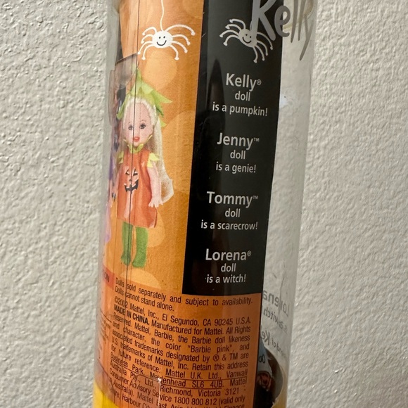 Barbie Li'l Friend of Kelly Halloween Party Lorena is a Witch Doll Mattel 56748 - Picture 7 of 7